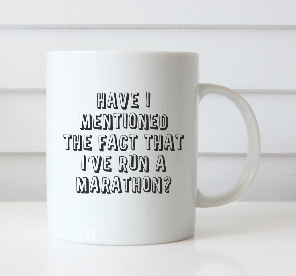 Run A Marathon Mug