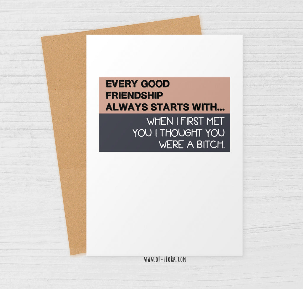 Every Good Friendship