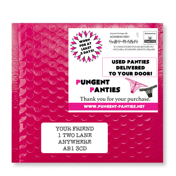 Prank Mail USED KNICKERS 100% anonymous prank - SNIFFER Valentines Fun 04