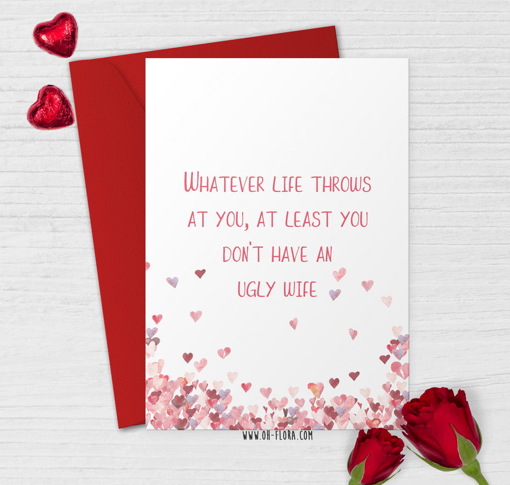 Ugly Wife Valentines