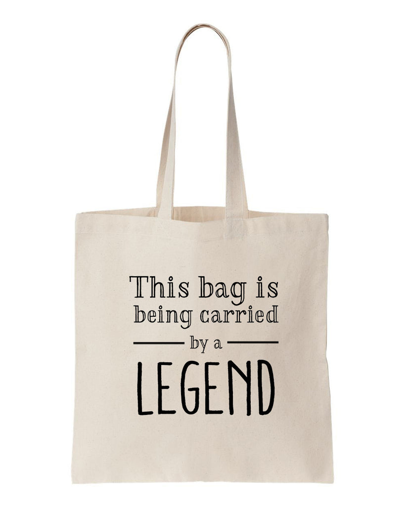 Carried By A Legend Tote Bag