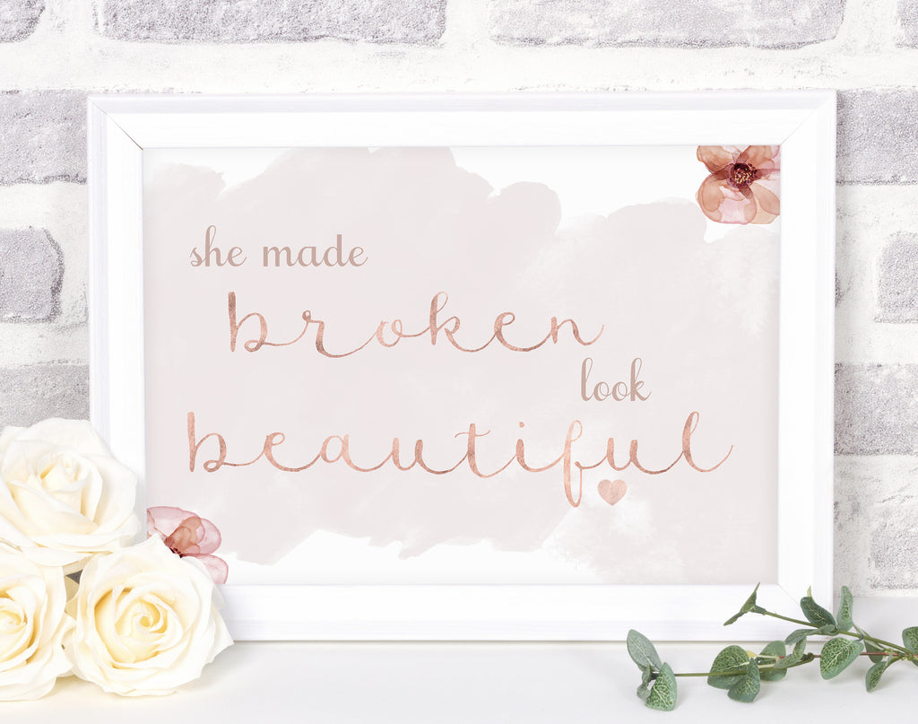 Broken Look Beautiful