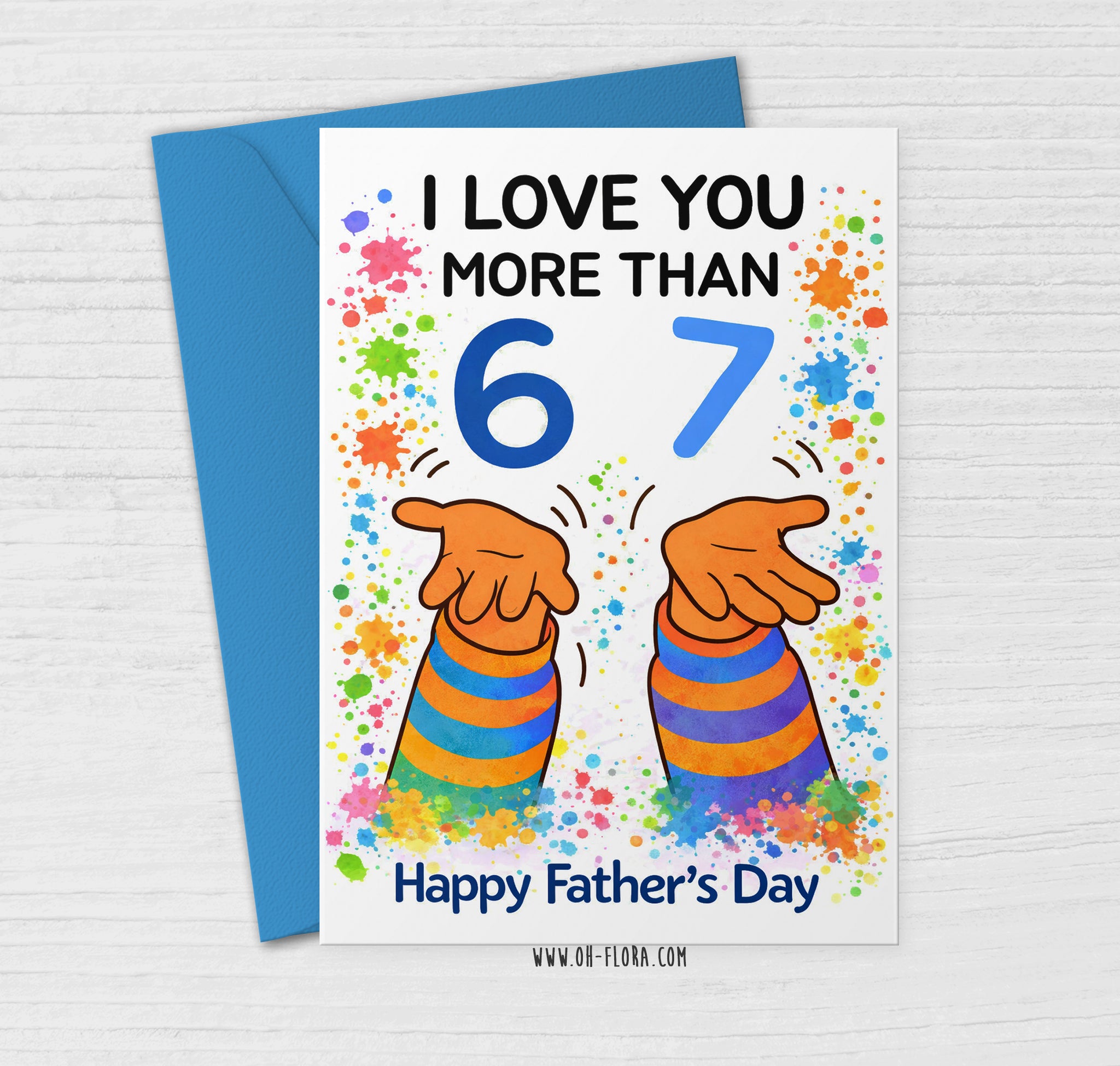 Folded Father's Day – Oh Flora
