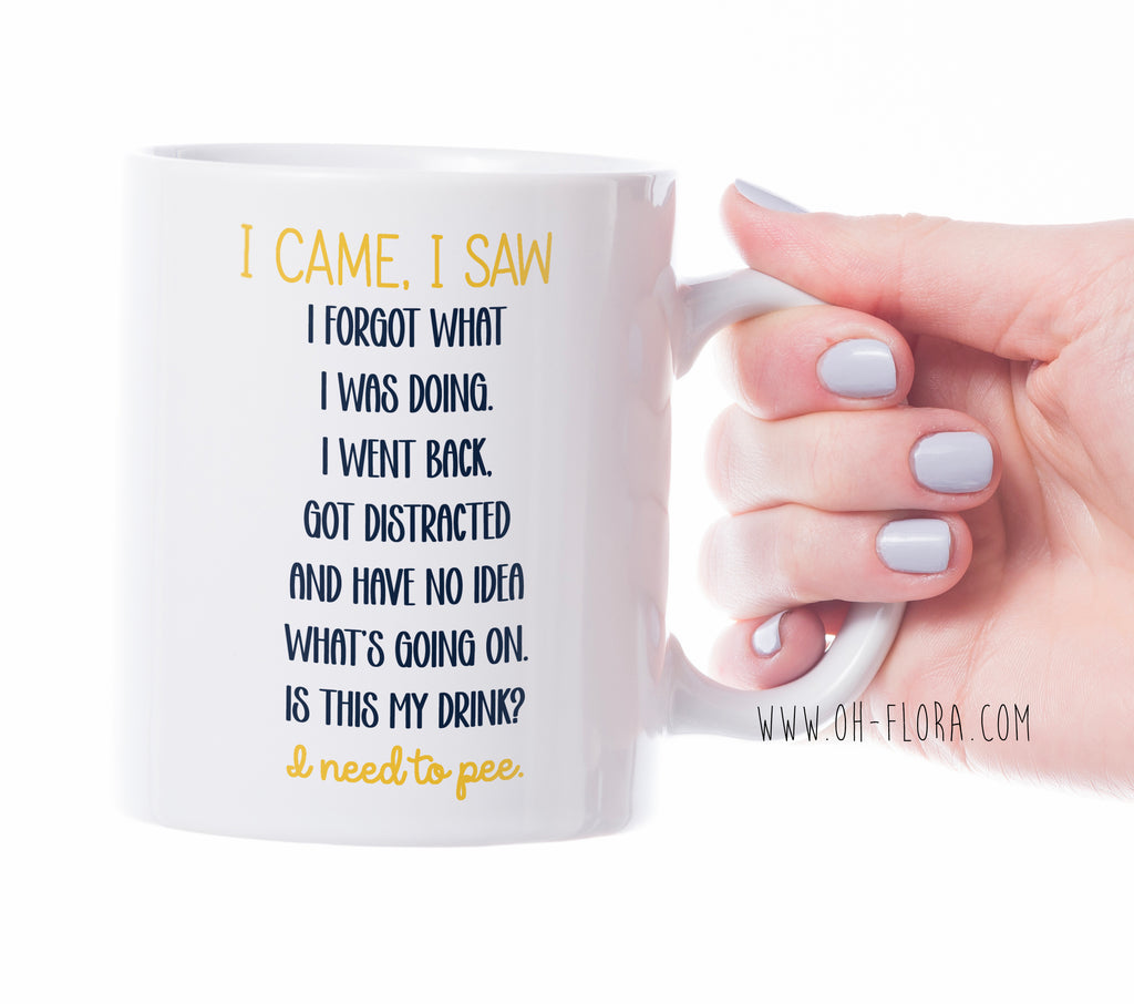 I Came, I saw Mug