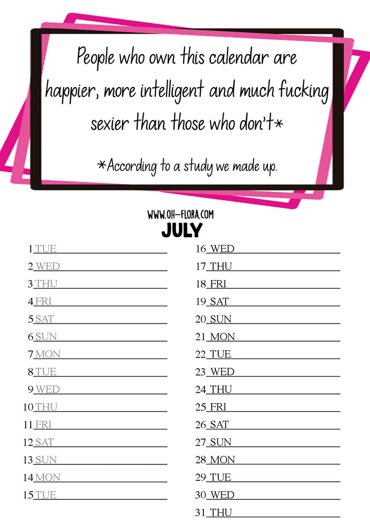 2025 Desk Calendar