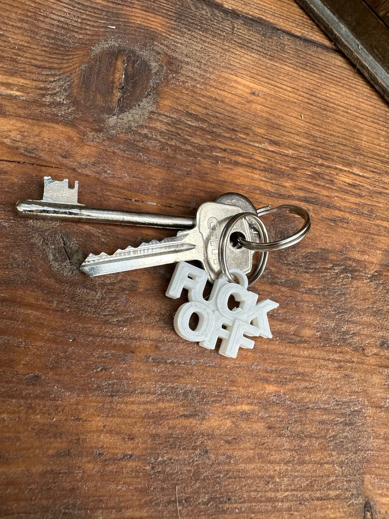 Fuck Off Keyring