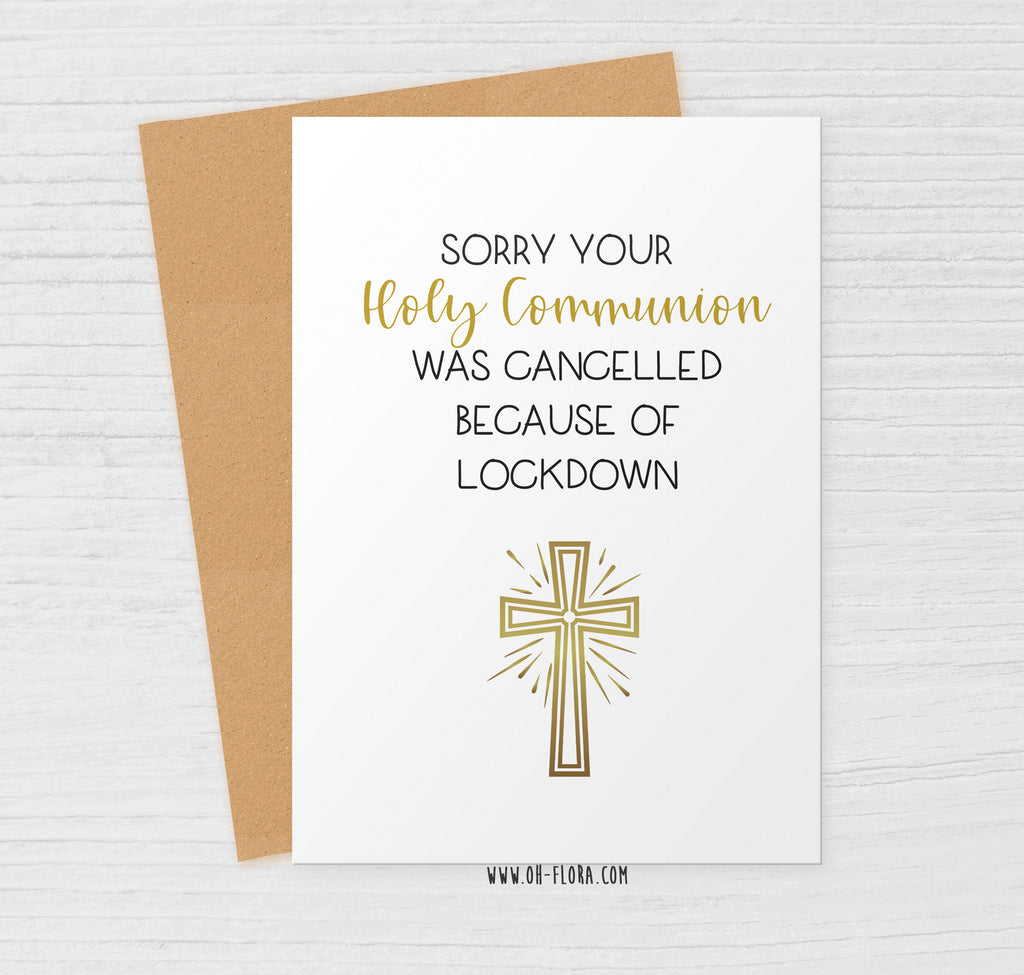Holy Communion Cancelled