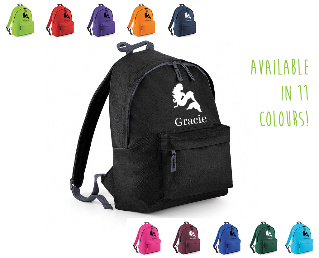Personalised Mermaid Backpack