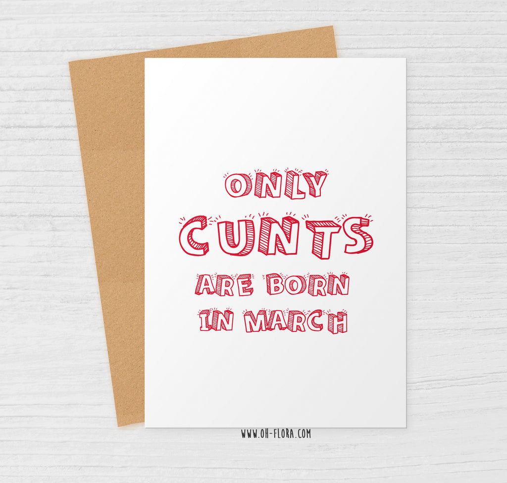 March Cunts