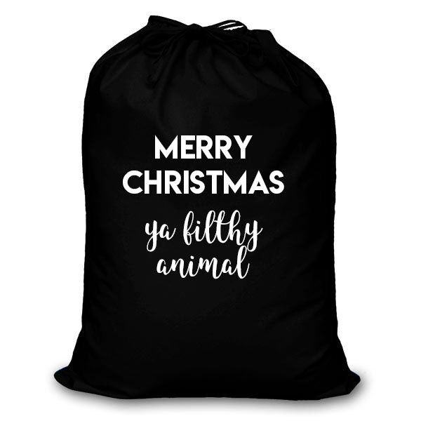 Filthy Animal Santa Sack