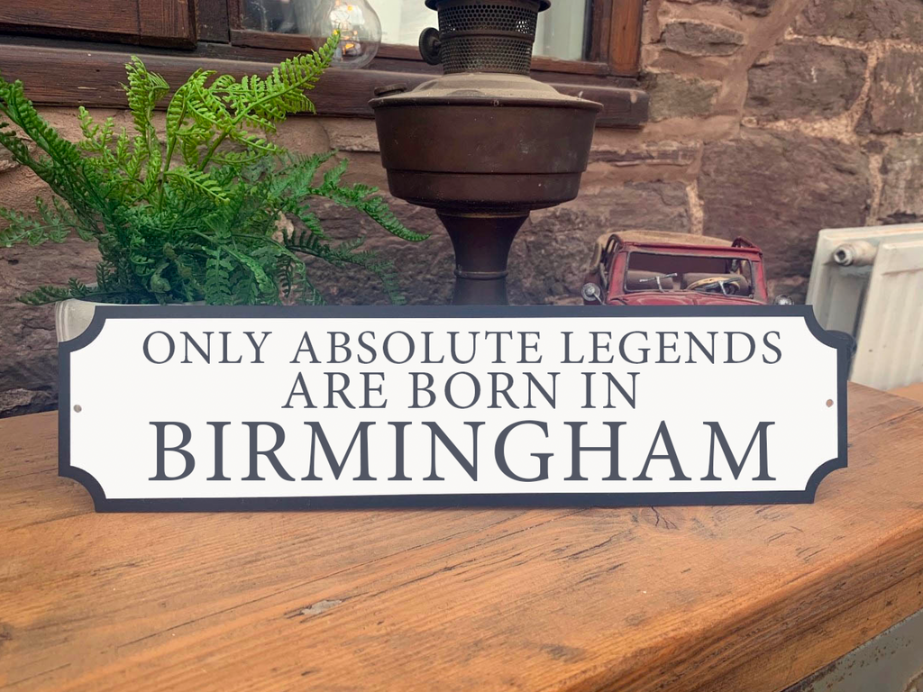 Absolute Legends Vintage Style Sign (Add Any Place!)