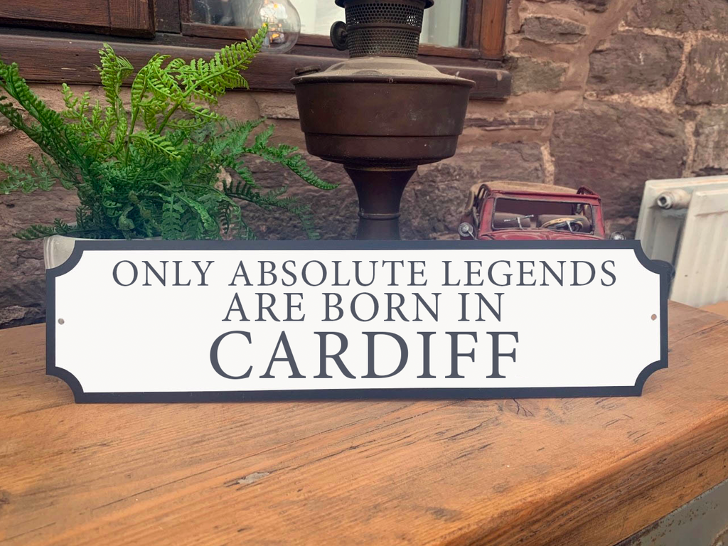 Absolute Legends Vintage Style Sign (Add Any Place!)