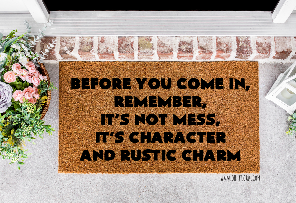 Rustic Charm Doormat