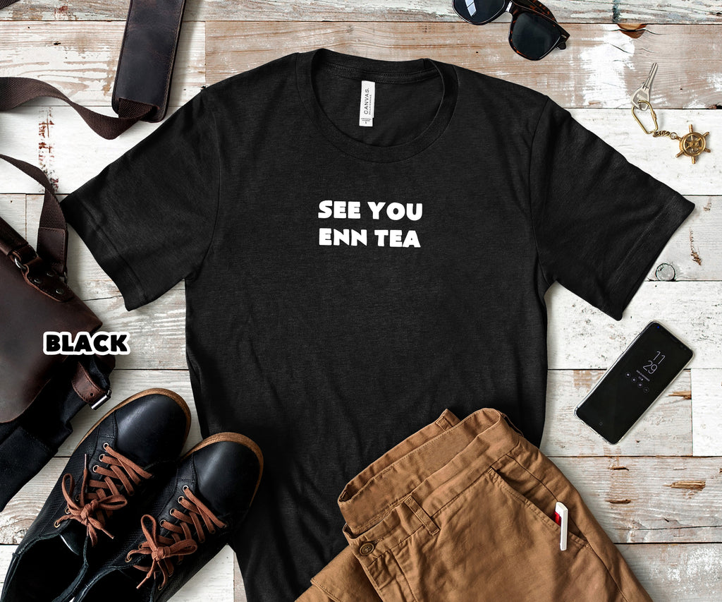See You Enn Tea Mens T-Shirt