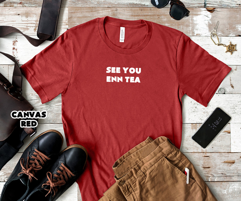 See You Enn Tea Mens T-Shirt
