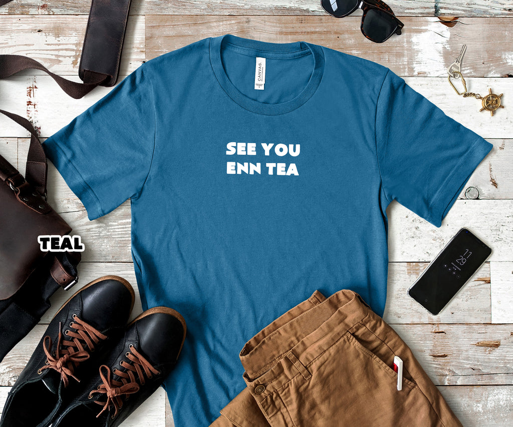 See You Enn Tea Mens T-Shirt