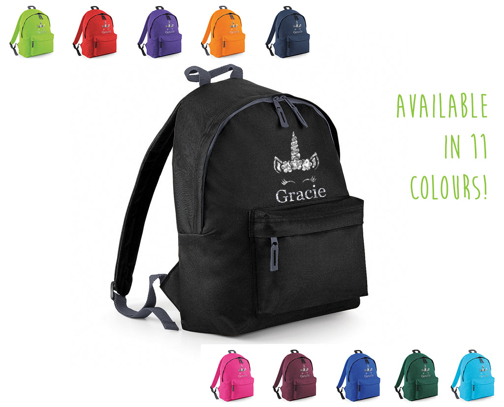 Personalised Unicorn Backpack