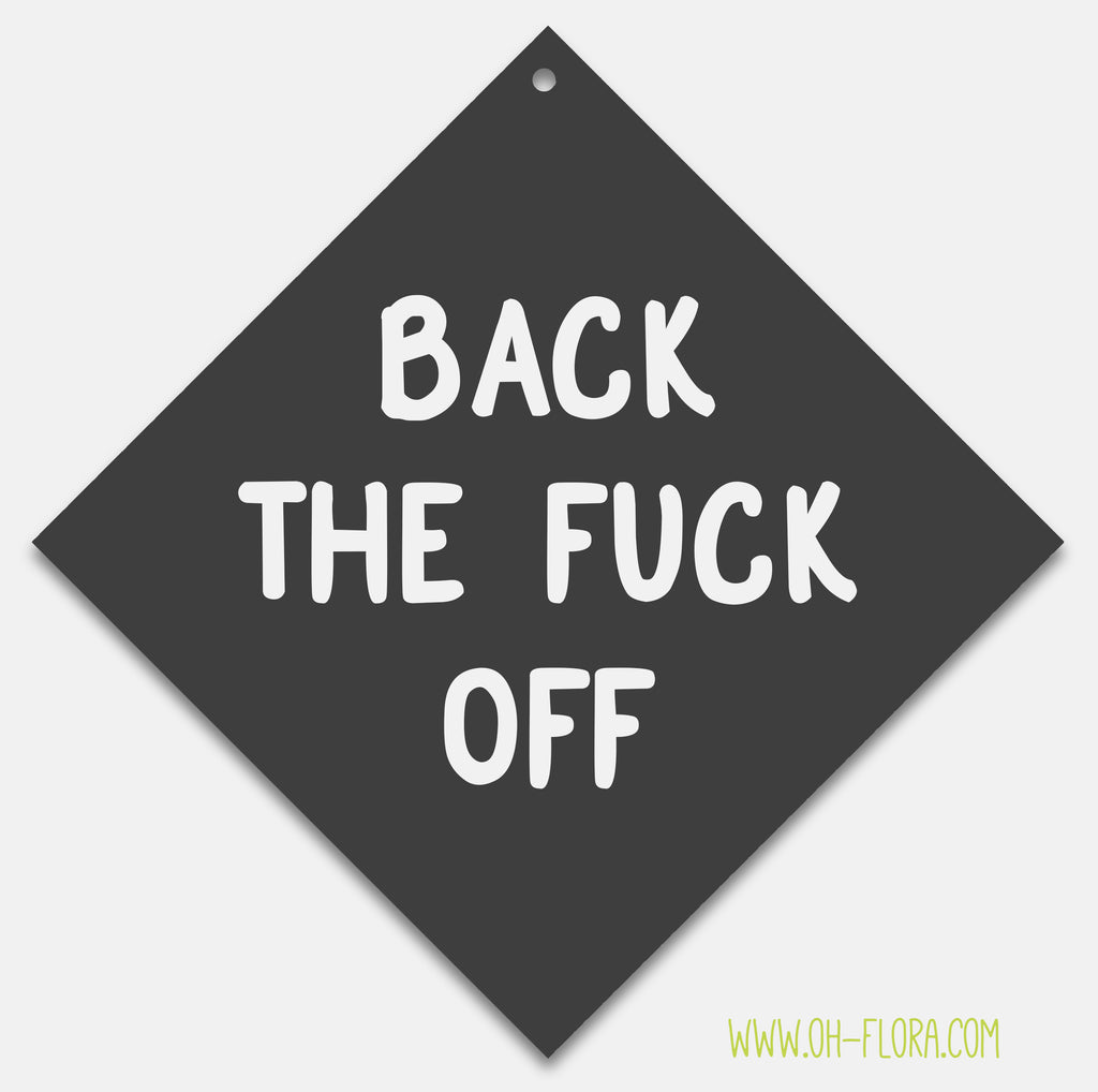 Back The Fuck Off