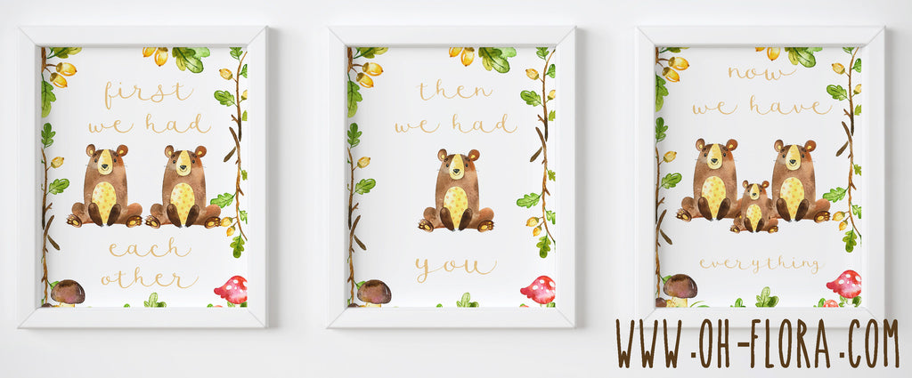 Each Other Trio Bears