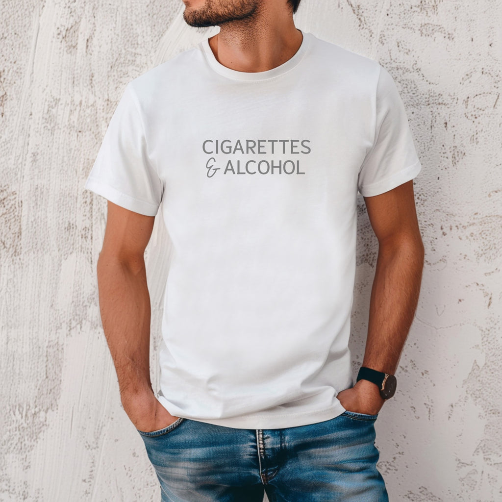 Cigarettes & Alcohol Men's Tee