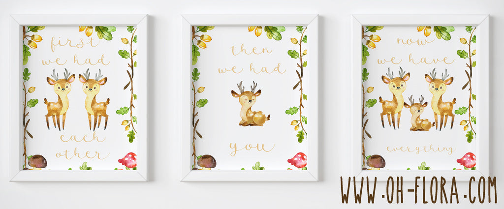 Each Other Trio Deer