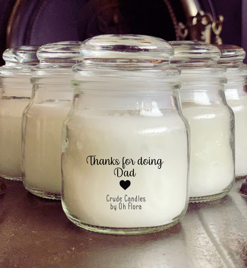 Doing Dad Small Candle