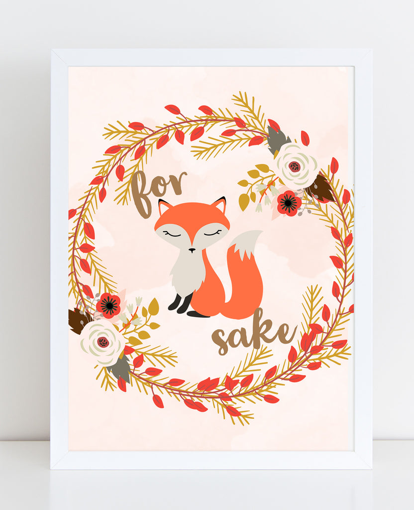 For Fox Sake Print