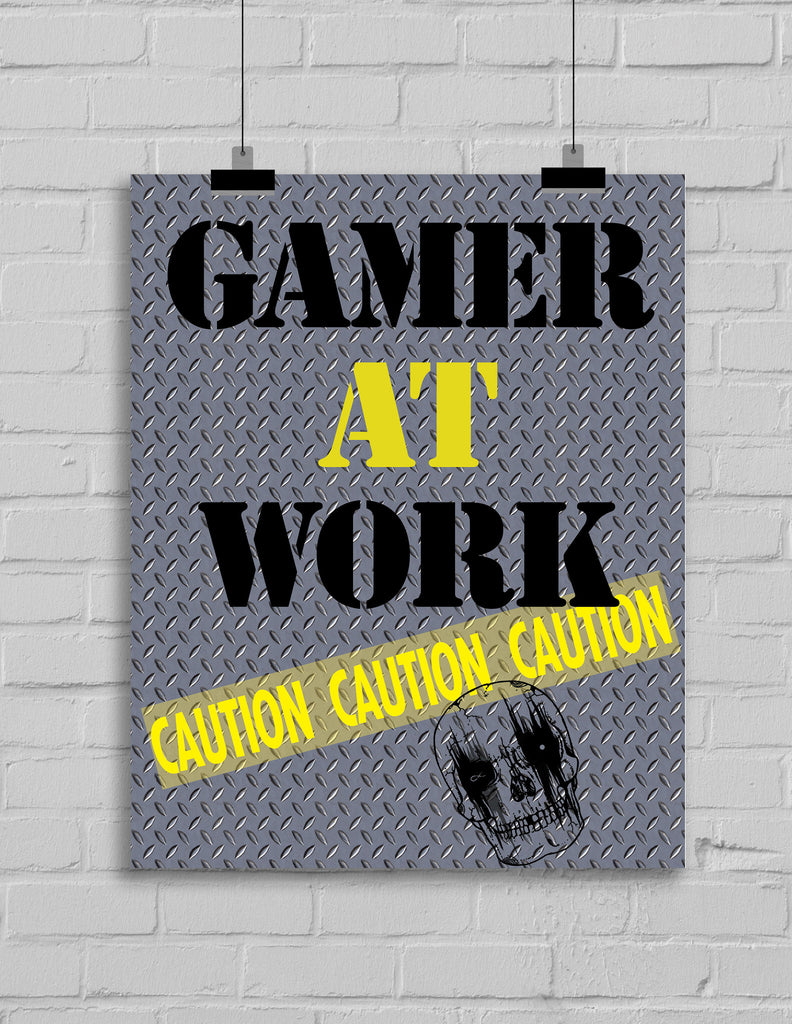 Gamer At Work