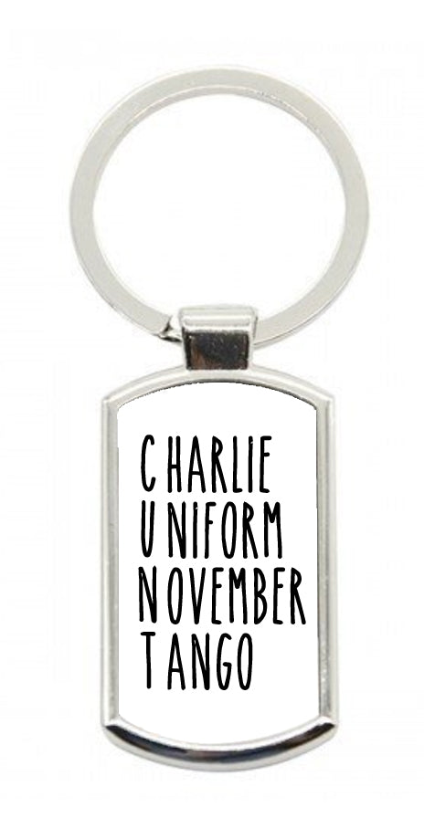 Charlie Uniform... Keyring
