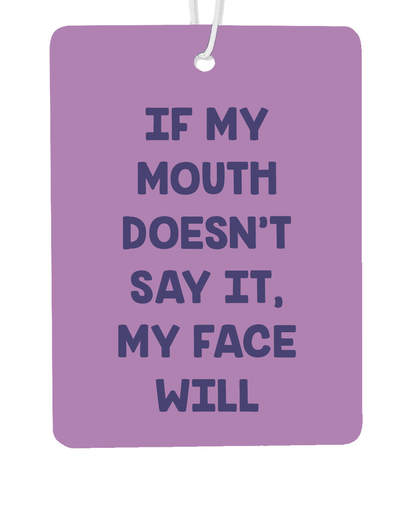 My Face Car Air Freshener