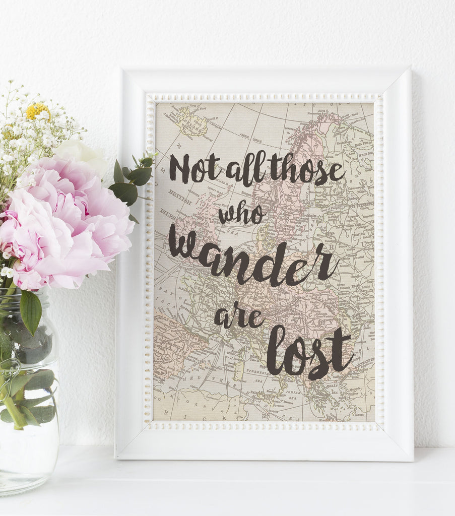 Not All Those Who Wander
