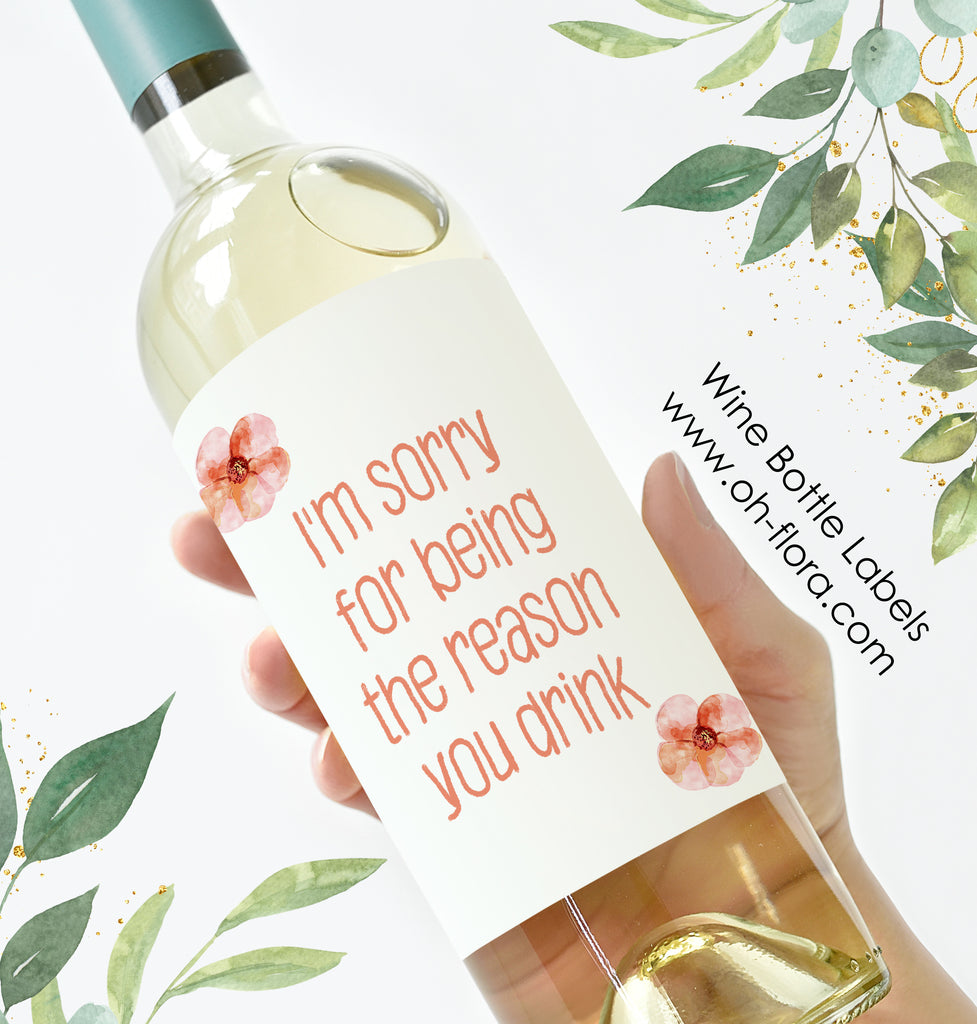 Reason You Drink Wine Label