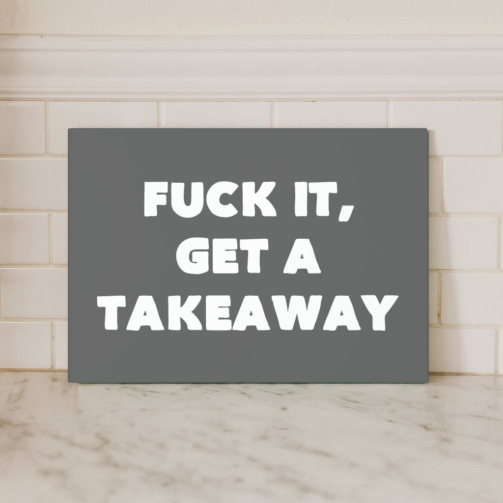 Takeaway Glass Cutting Board