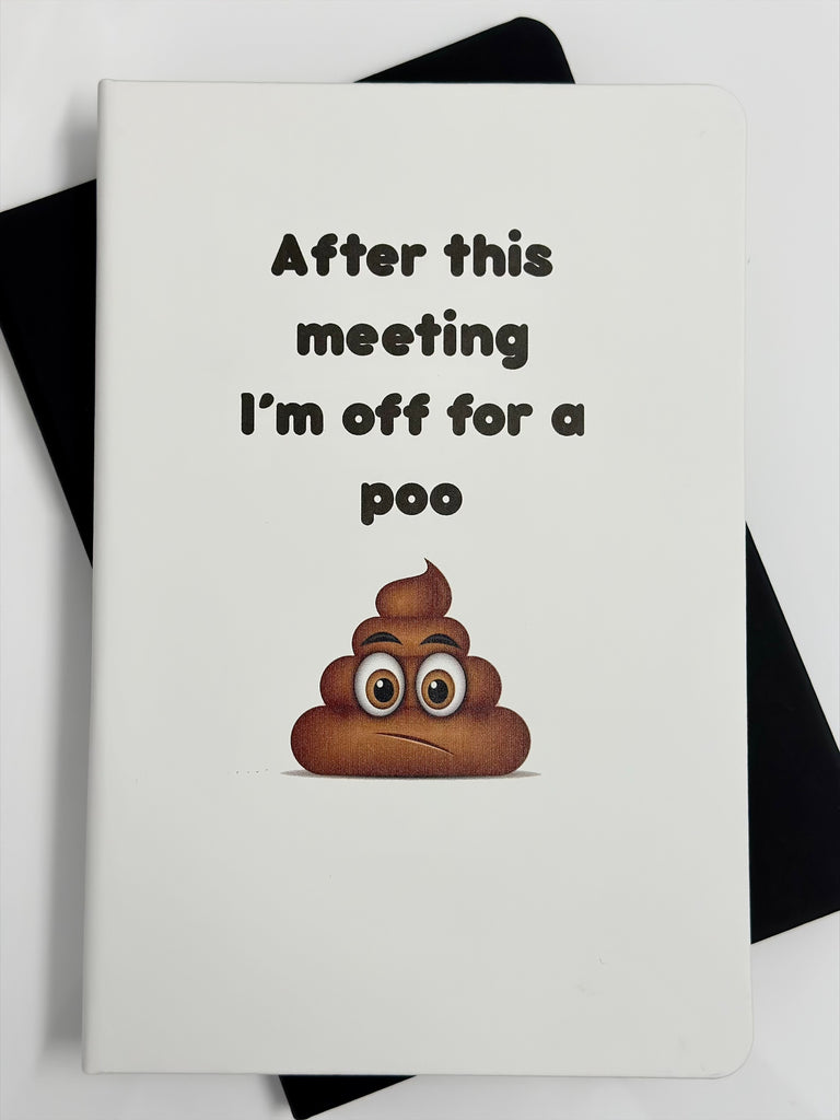 Off For A Poo Notebook