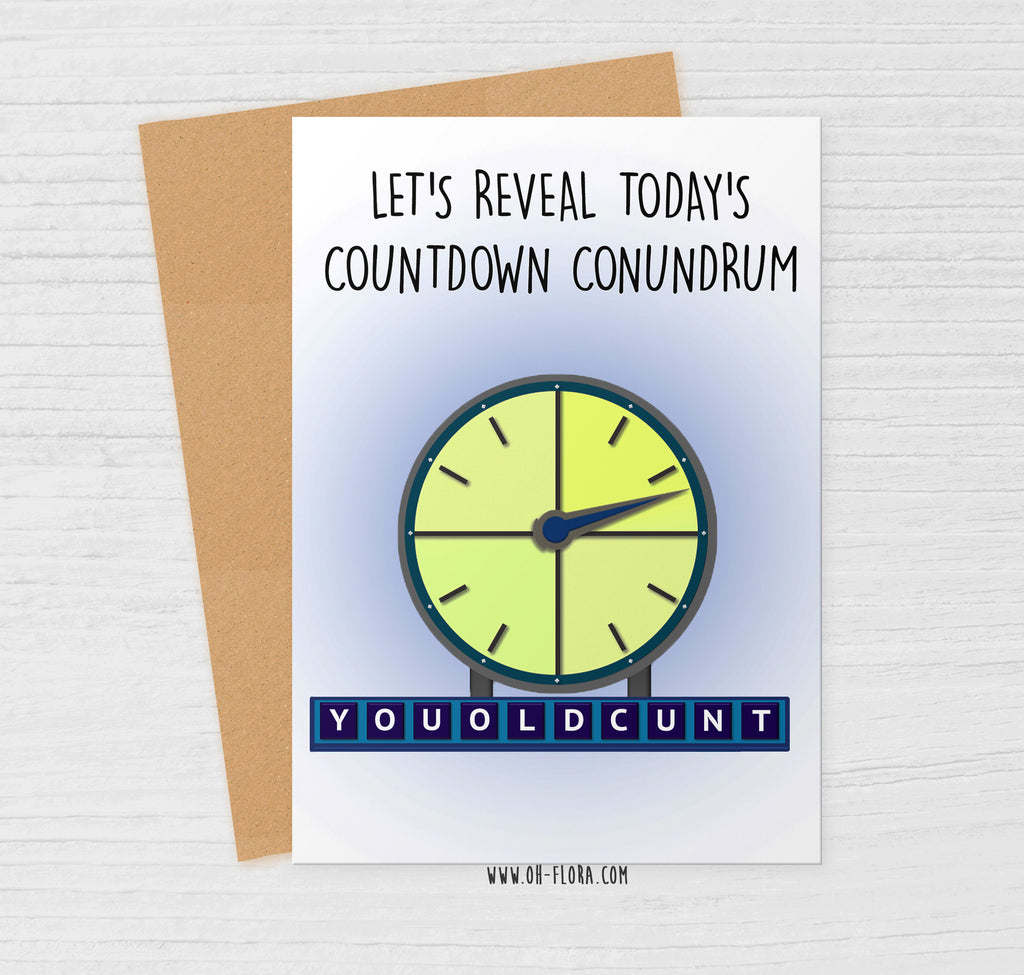 Countdown Cunt
