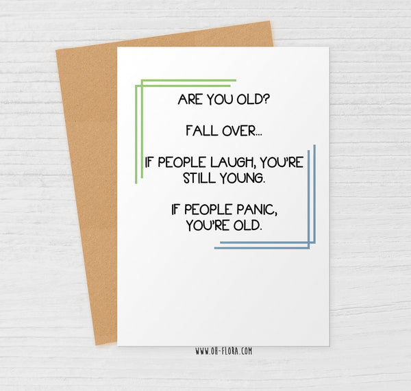 How Old Are You? – Oh Flora