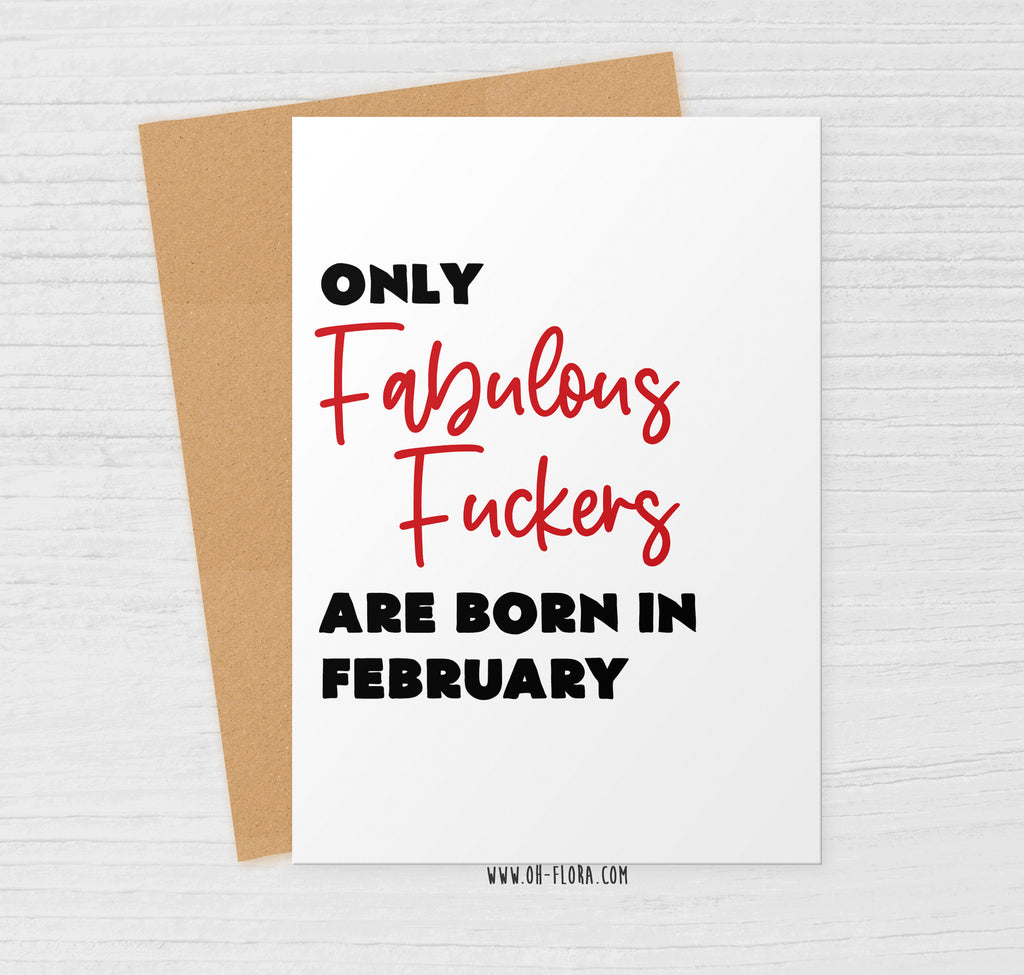 Fabulous Fucker February