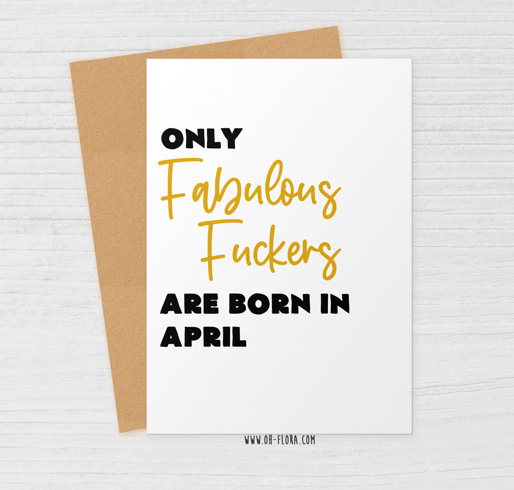 Fabulous Fucker April