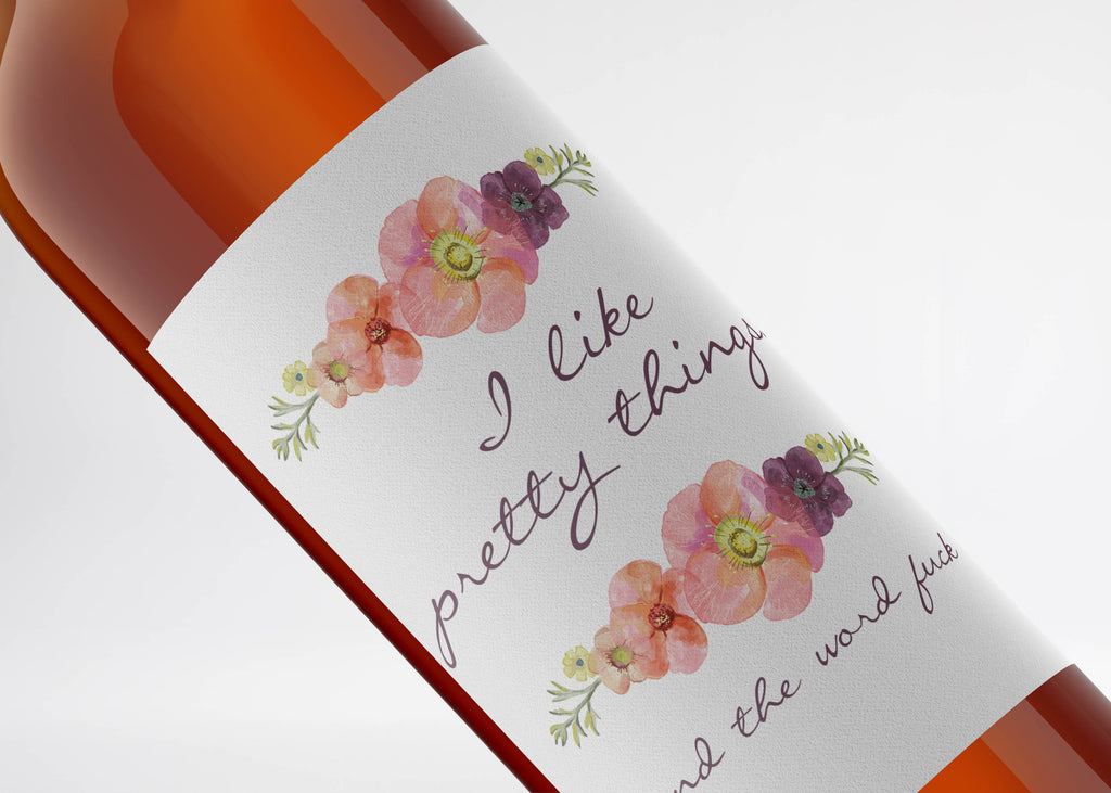 Pretty Things Wine Label