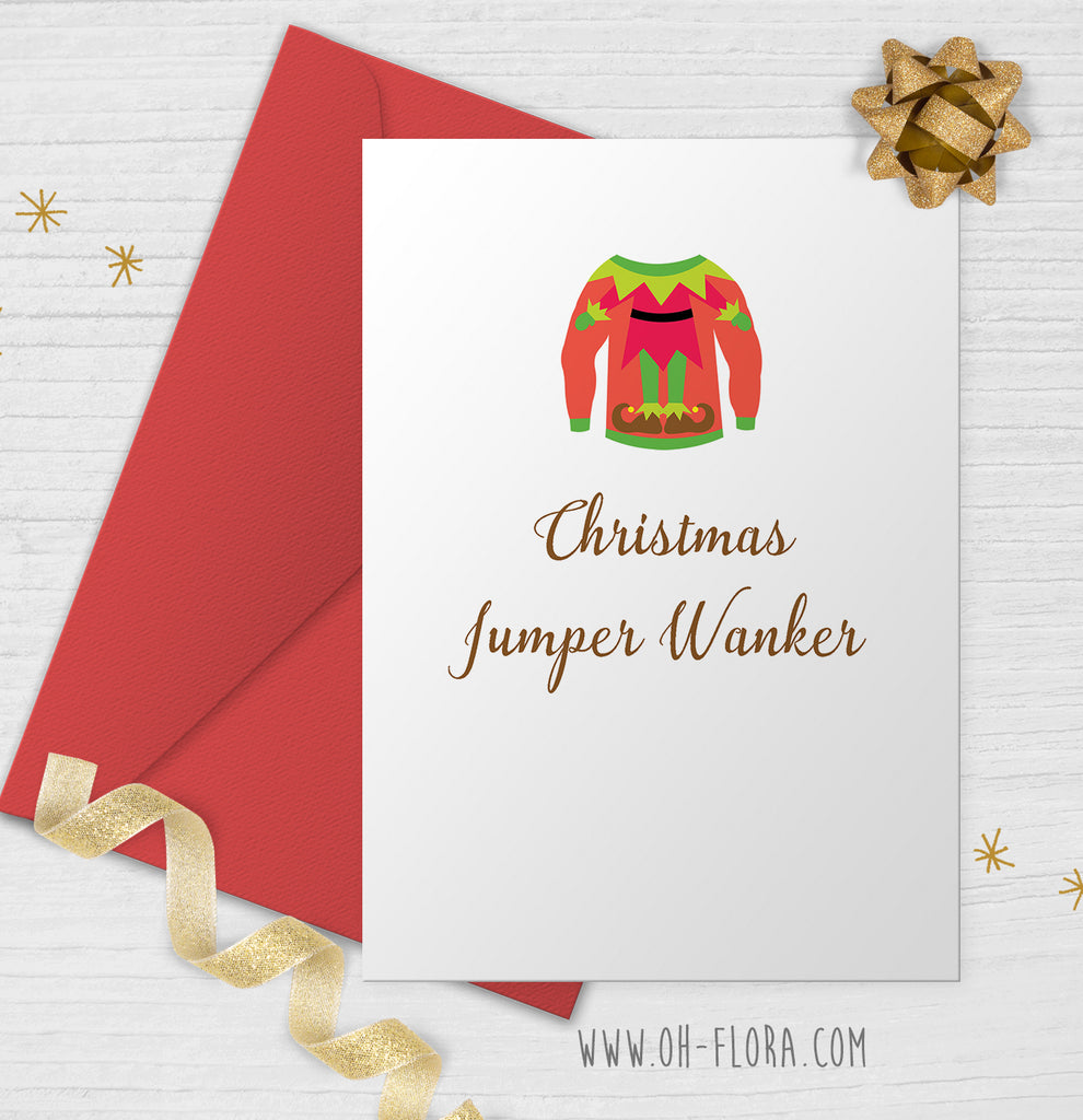 Christmas Jumper Wanker
