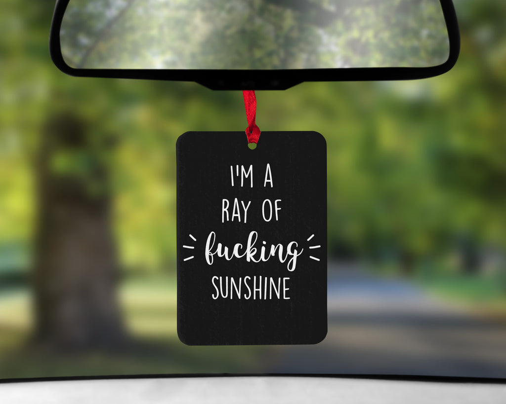 Ray of Sunshine Car Air Freshener