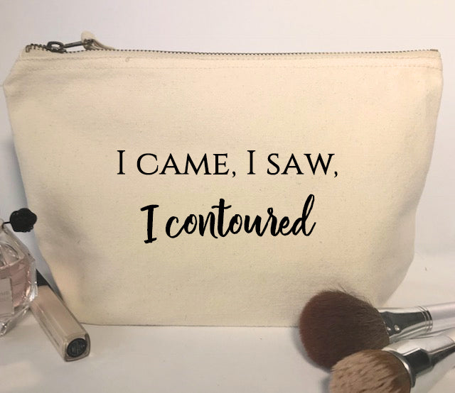 I Came, I Saw... Make-Up Bag