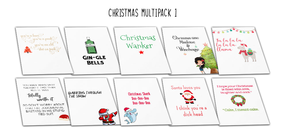 Christmas Multipack A6 (Pack1)
