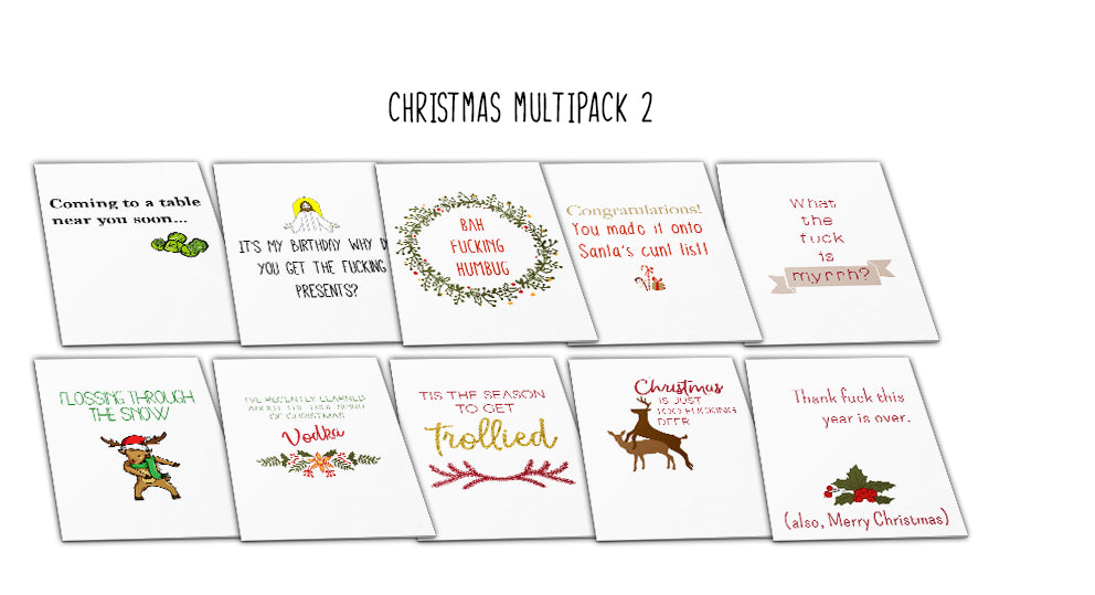 Christmas Multipack A6 (Pack2)