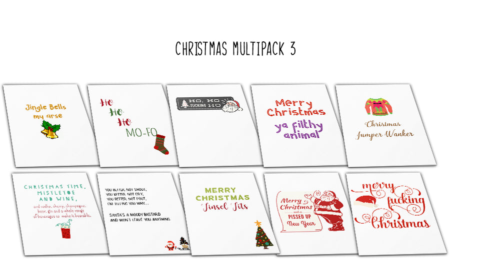 Christmas Multipack A6 (Pack3)