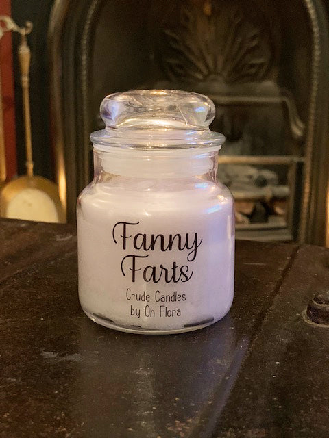 Small Fanny Farts Jar Candle