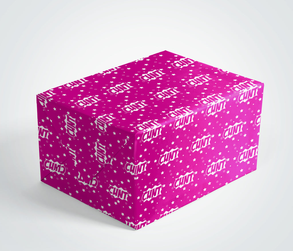 Cunt Gift Wrap (Pink)