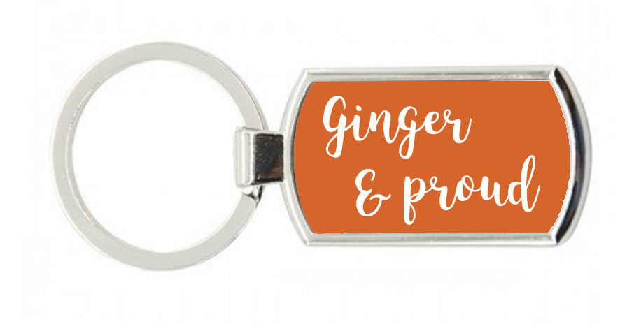 Ginger & Proud Keyring
