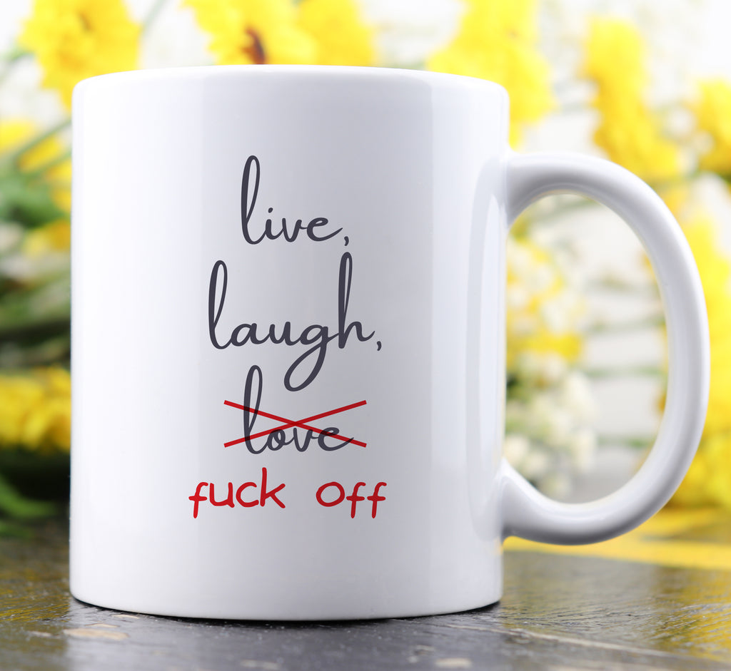 Live, Laugh Mug