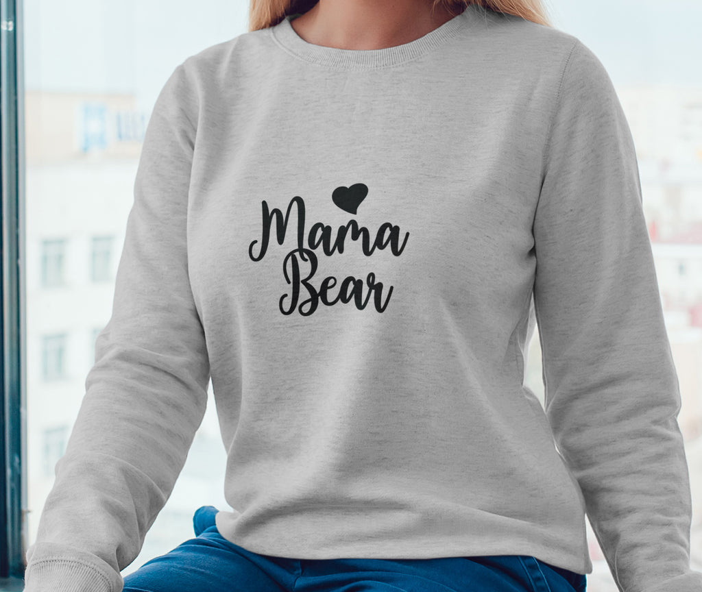 Mama Bear Ladies Sweatshirt